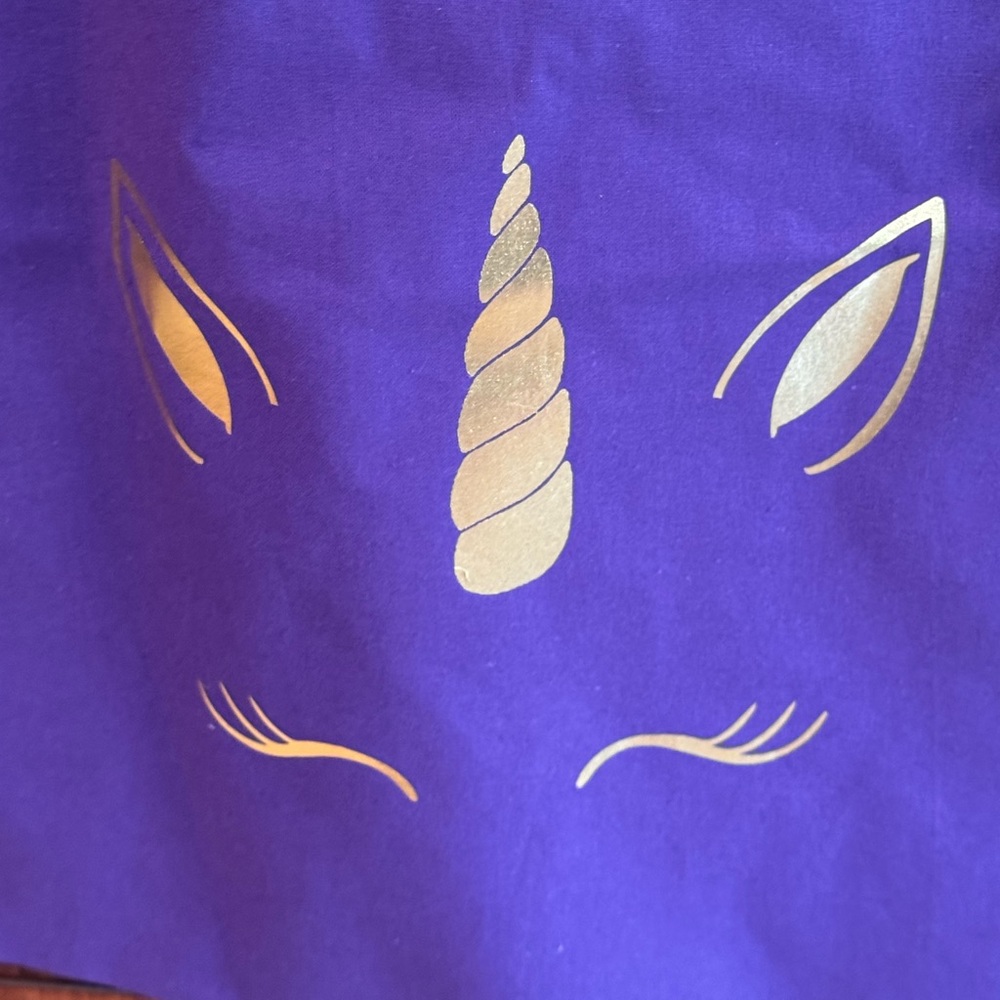 Purple Unicorn Tote Bag - NWT - Picture 2 of 3